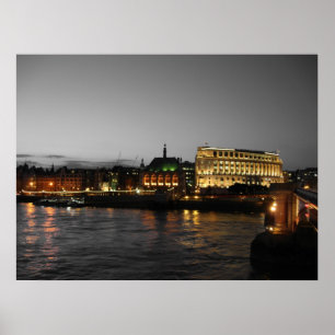 Poster Londres Thames