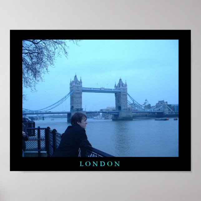 Poster Londres - Tower Bridge (Devant)