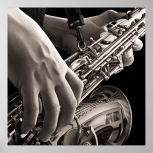 Poster Lonely Sax