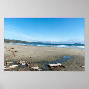 Poster Long Beach à Tofino - BC, Canada