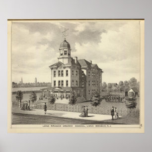 Poster Long Branch Graded School, Long Branch, NJ