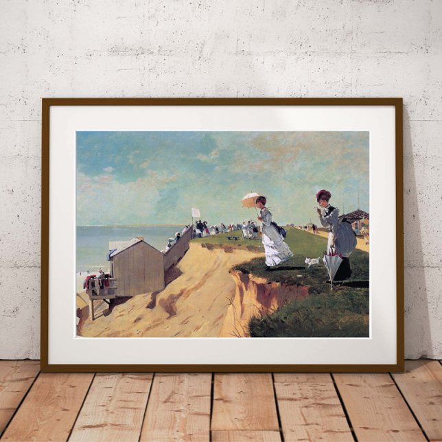 Poster Long Branch New Jersey Winslow Homer (Créateur téléchargé)