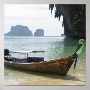Poster Longboat Thaïlande