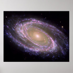 Poster Longueur d'onde M81