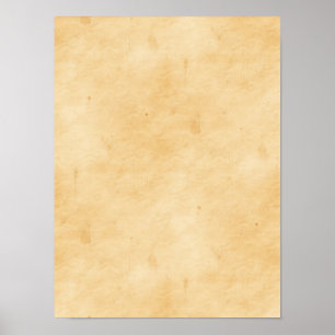 Poster Look Old Parchment Background