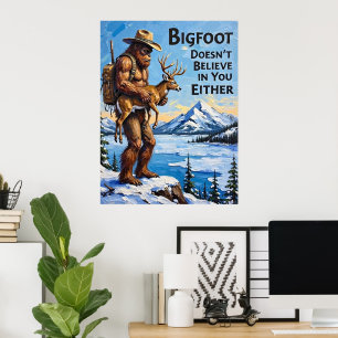 Poster Lookout de Lakeside : Bigfoot's Protective Hold