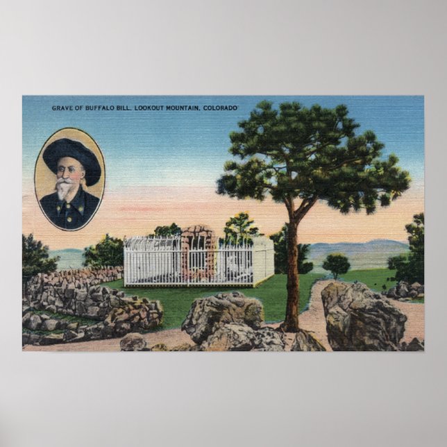 Poster Lookout Mountain, Colorado (Devant)