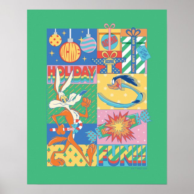 Poster LOONEY TUNES™ | Vacances (Devant)