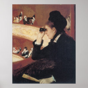 Poster L'Opéra de Mary Cassatt, Impressionnisme Vintage