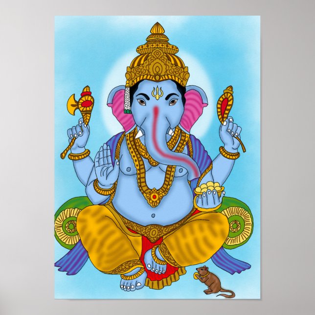 Poster Lord Ganesha (Devant)