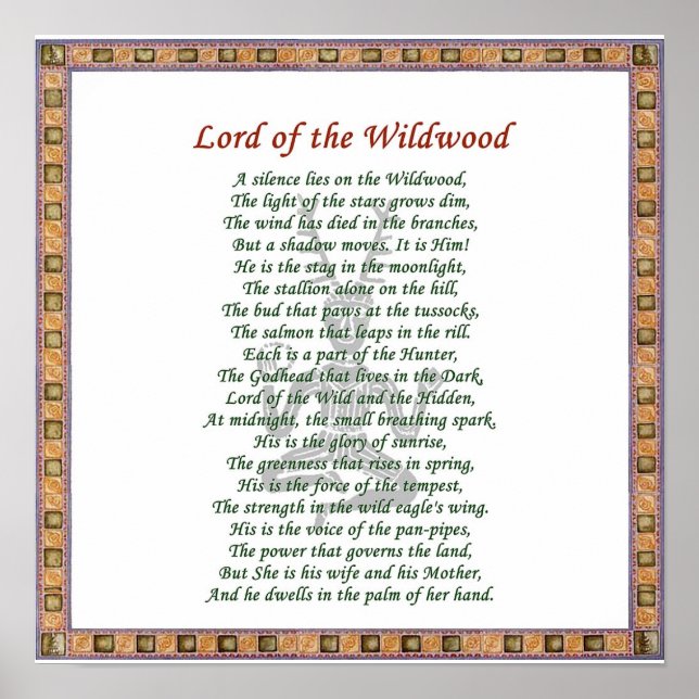 Poster Lord of the Wildwood (Devant)