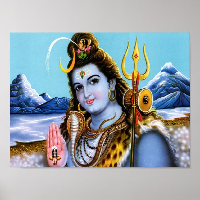 Poster Lord Shiva (Devant)