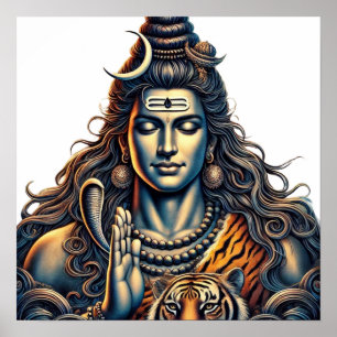 Poster Lord Shiva - Le développement cosmique de la créat