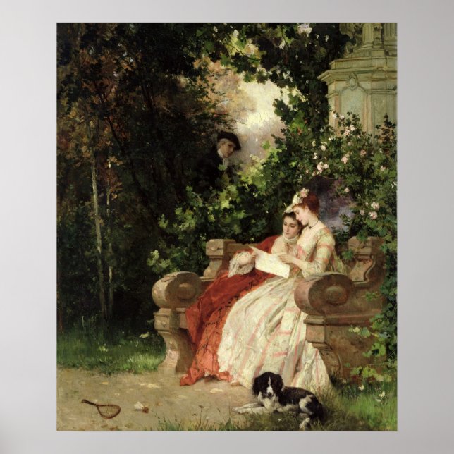 Poster L'oreillette, 1868 (Devant)