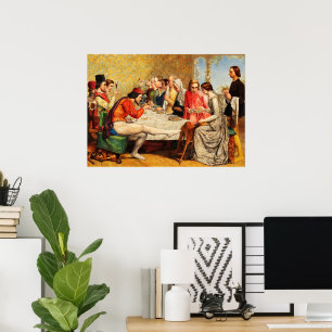 Poster Lorenzo et Isabella par John Everett Millais