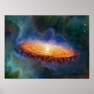 Poster L'origine de l'affiche de portefeuille du système