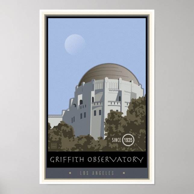 Poster Los Angeles, CA (Devant)