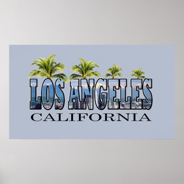 Poster Los Angeles CA (Devant)