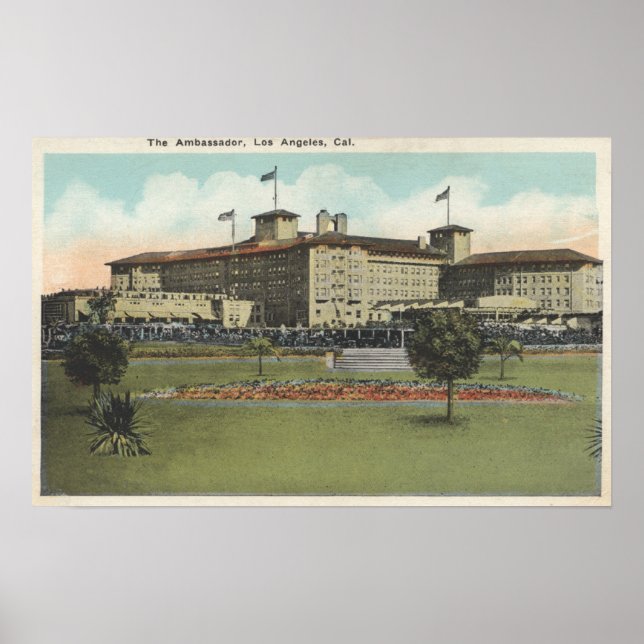 Poster Los Angeles, CalifornieVue de l'ambassadeur (Devant)