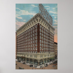 Poster Los Angeles, CAView de l'Hôtel Rosslyn