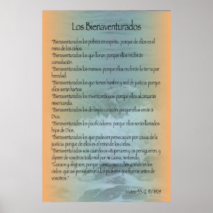 Poster Los Bienaventurados, Cartel