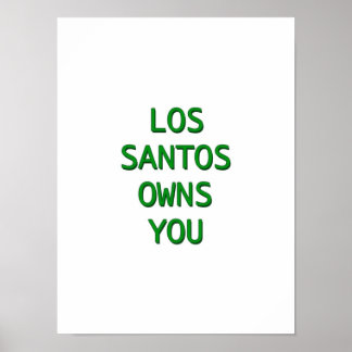 Poster Los Santos vous appartient