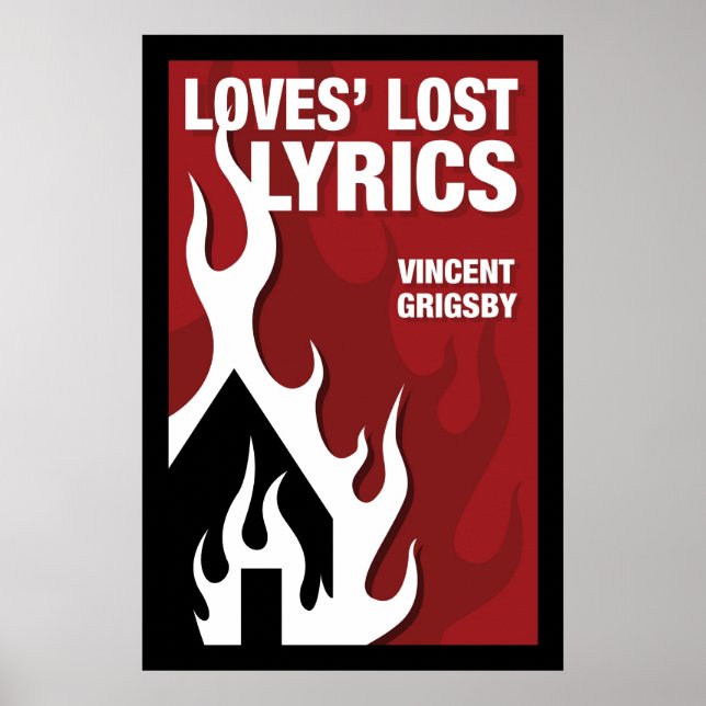 Poster Lost Lyrics (Devant)