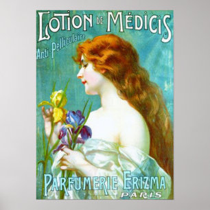 Poster Lotion de Médicis Anti-Pelliculaire