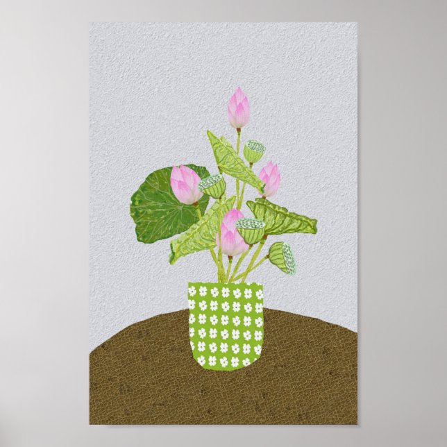 Poster Lotus (Devant)