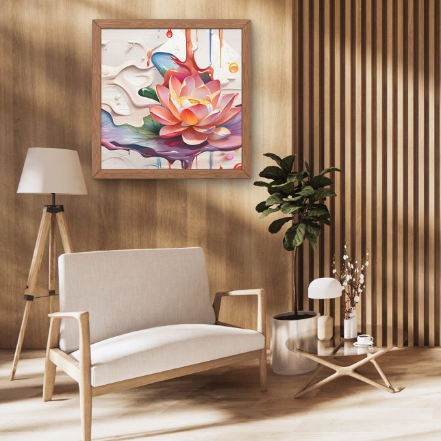 Poster Lotus Art (Créateur téléchargé)