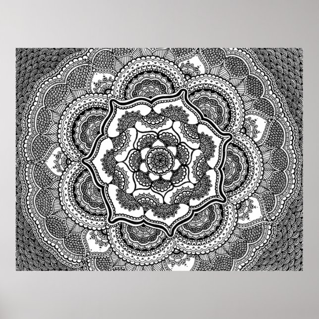 Poster Lotus du printemps (Devant)