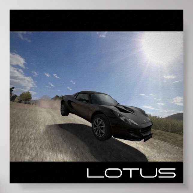 Poster Lotus Elise (Devant)