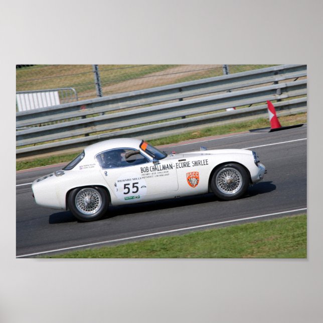 Poster Lotus Elite Le Mans Classic (Devant)