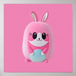 Poster Lou Lou. Une créature douce, rose