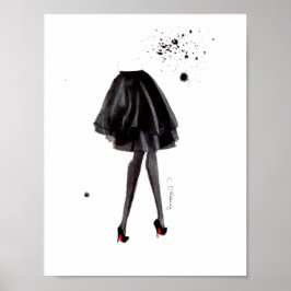 Poster Louboutin en encre