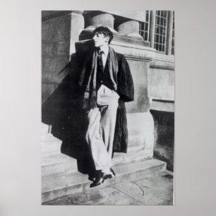 Poster Louis MacNeice pendant son séjour à Oxford