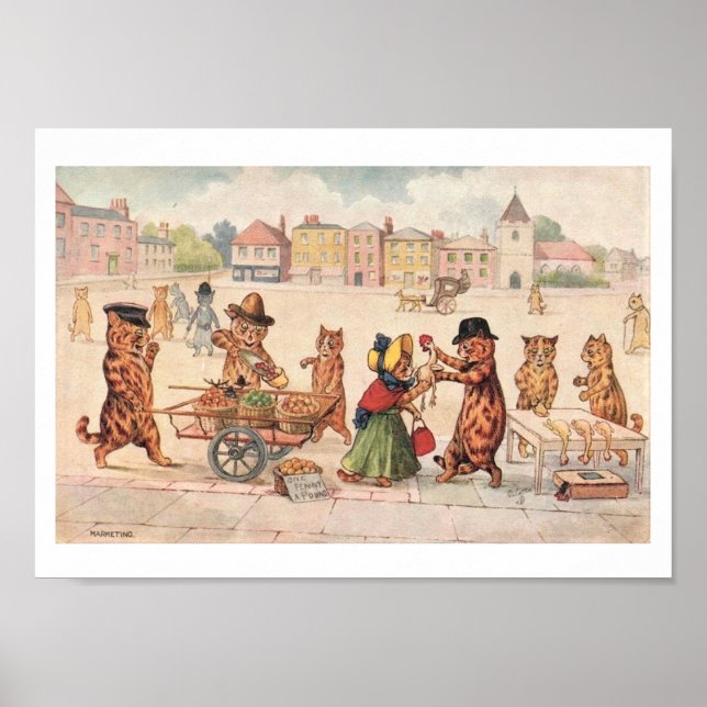 Poster Louis Wain  (Devant)