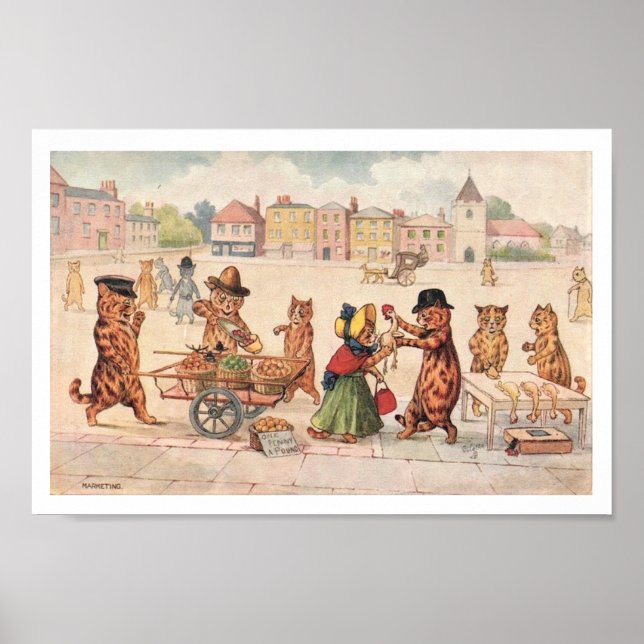 Poster Louis Wain (Devant)