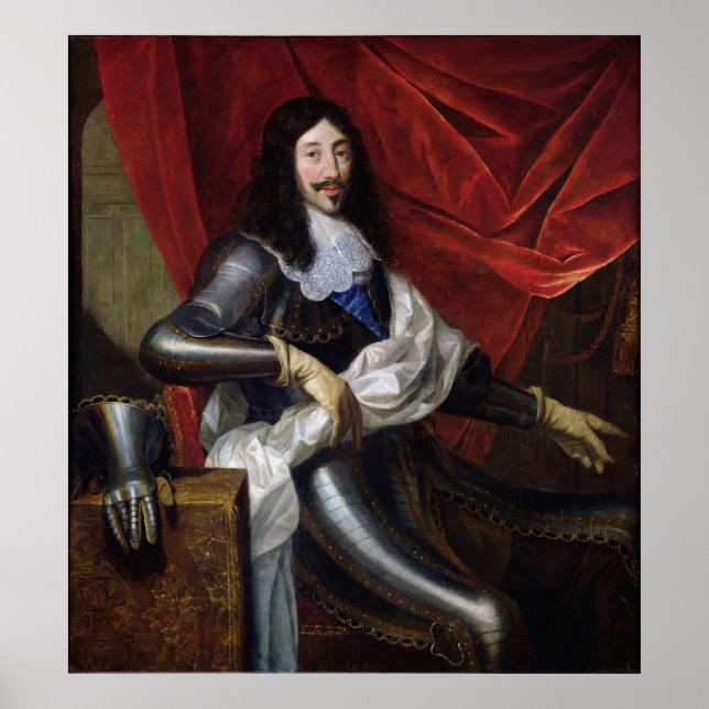 Poster Louis XIII Roi de France et de Navarre (Devant)