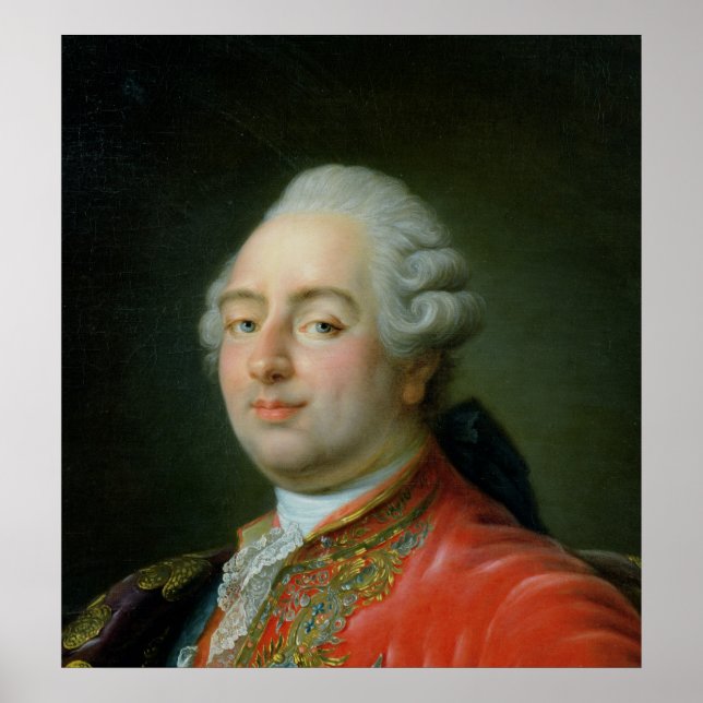 Poster Louis XVI 1786 (Devant)