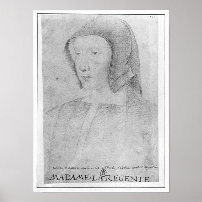 Poster Louise de Savoie (Devant)