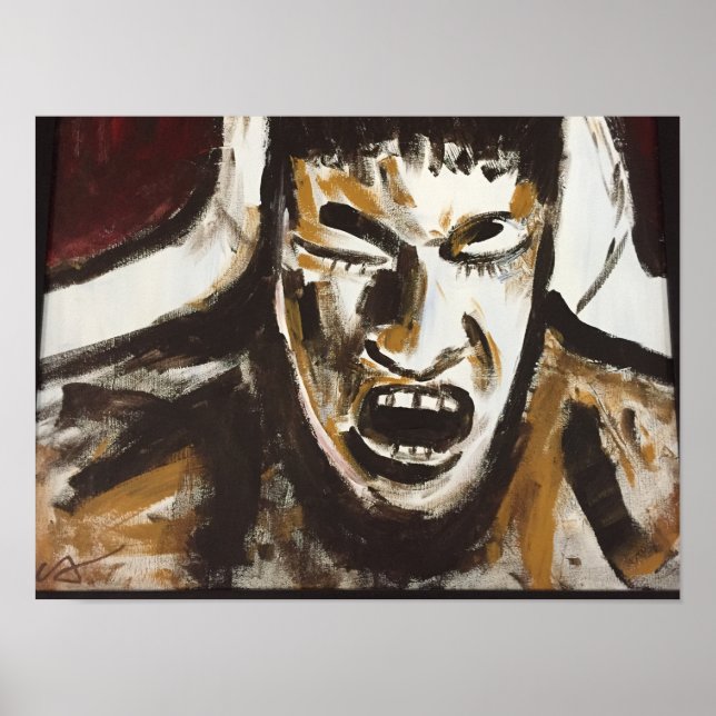 Poster Loup (Devant)