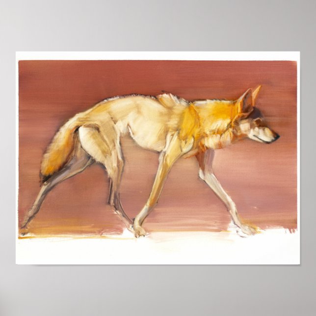 Poster Loup arabe 2010 (Devant)