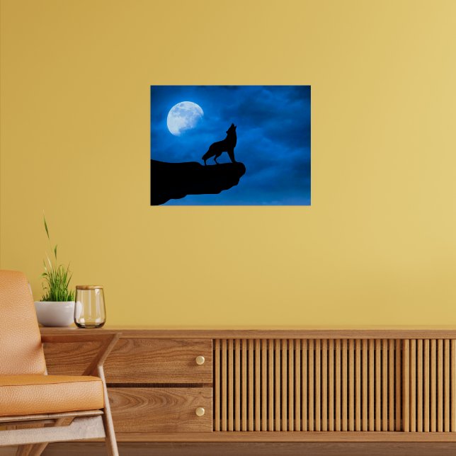 Poster Loup de Nuit (Salon 2)