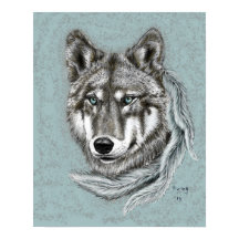 Loup gris