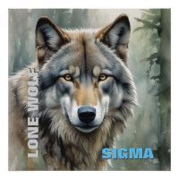 Loup solitaire masculin de Sigma