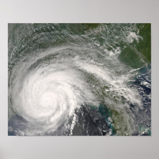 Poster L'ouragan Gustav sur la Louisiane (Devant)