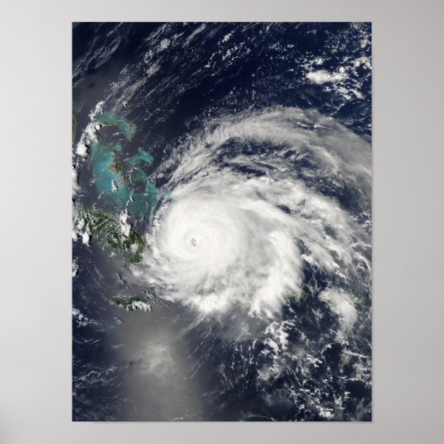 Poster L'ouragan Ike sur Cuba, Hispaniola (Devant)