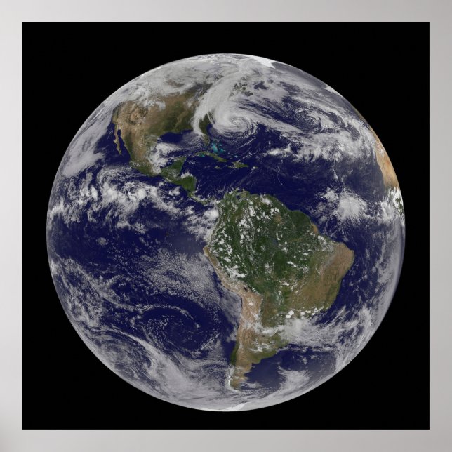 Poster L'Ouragan Sandy Le Long De La Côte Est Des États-U (Devant)