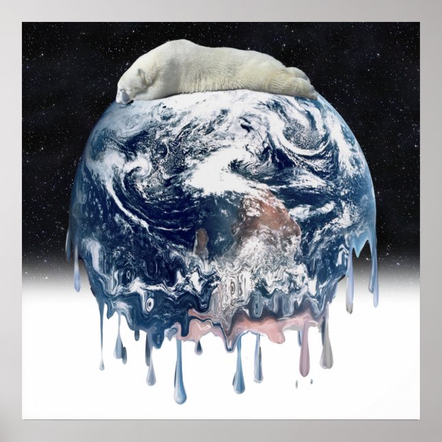 Poster L'ourson polaire de la Terre (Devant)